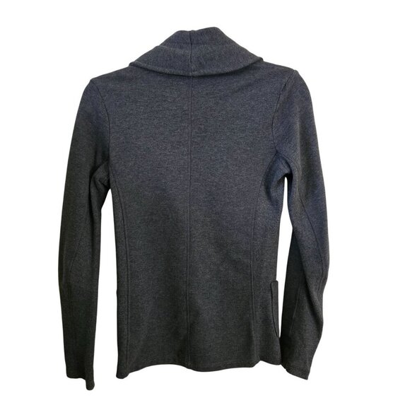 Standard James Perse Gray 100% Cotton Sweater Blazer Size 2(M) - Picture 2 of 6